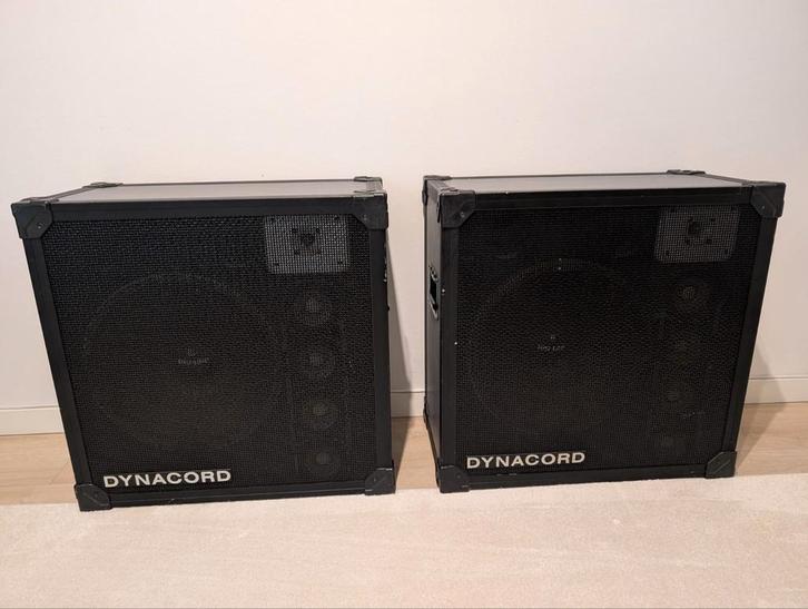 2x Dynacord PFE 150 Fullrange PA Speakers 400 / 800 watt, Muziek en Instrumenten, Versterkers | Keyboard, Monitor en PA, Gebruikt