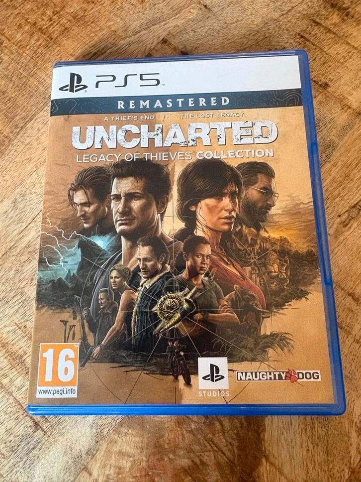Uncharted Legacy of Thieves Collection PS5, Spelcomputers en Games, Games | Sony PlayStation 5, Zo goed als nieuw, Ophalen of Verzenden