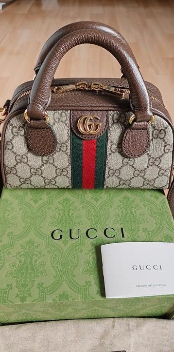 Nieuw Gucci Ophidia Boston tas met aankoop bon en alles acce beschikbaar voor biedingen