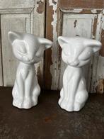 Set vintage/retro katten beeldjes, Ophalen of Verzenden