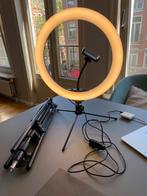 Ring Light + Tripod, Ophalen, Zo goed als nieuw