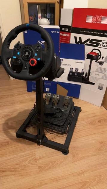 Logitech G29 Driving Force + Next Level Wheel Stand LITE beschikbaar voor biedingen