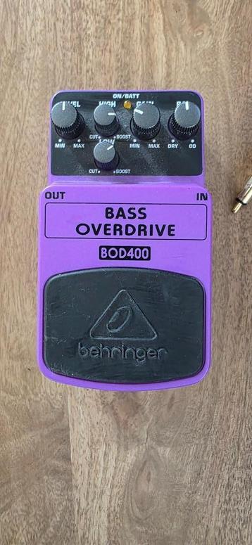 Bass Overdrive pedaal beschikbaar voor biedingen