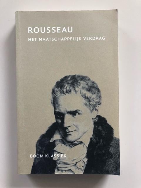 Jean-Jacques Rousseau: Het maatschappelijk verdrag, Boeken, Ophalen of Verzenden, Gelezen, Algemeen