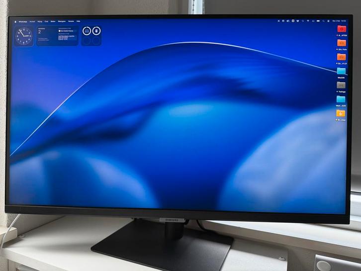 Samsung 27 inch monitor, Computers en Software, Monitoren, Gebruikt, 61 t/m 100 Hz, HDMI, Gaming, In hoogte verstelbaar, IPS, Quad HD (2K)