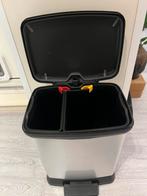 Curver Decobin Duo Prullenbak Afvalscheider - 10L + 18L, Huis en Inrichting, Kunststof, Met pedaal, 50 tot 75 cm, Ophalen of Verzenden