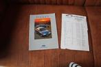 Ford Sierra folder, Ophalen of Verzenden, Gelezen, Ford