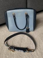 Michael kors tas, Ophalen of Verzenden, Gebruikt, Blauw, Handtas