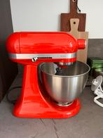 Rode Kitchenaid mixer mini 3,3 liter, Ophalen, Zo goed als nieuw