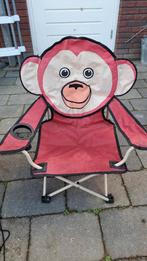 Bardani kindercampingstoeltjes aap en koe, Ophalen, Gebruikt, Campingstoel