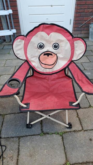 Bardani kindercampingstoeltjes aap en koe beschikbaar voor biedingen