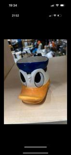 Donald duck 3D koffie kop / keramiek vintage disney, Verzamelen, Ophalen of Verzenden