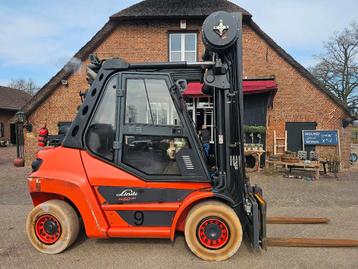 Linde H60 t0-3 lpg 6 tons heftruck 2016 zeer netjes beschikbaar voor biedingen