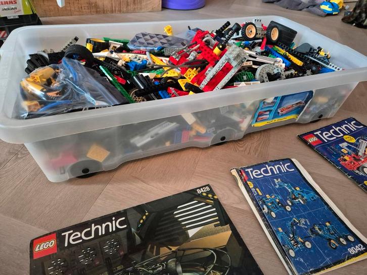 Grote partij LEGO Technic met veel instructieboekjes, Kinderen en Baby's, Speelgoed | Duplo en Lego, Gebruikt, Ophalen of Verzenden