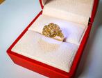 22 karaat gouden ring mattenklopper, Sieraden, Tassen en Uiterlijk, Ringen, Ophalen, 18 tot 19, Zo goed als nieuw, Dame of Heer
