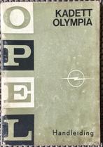 Originele Handleiding Opel Kadett / Olympia (mei 1968), Ophalen of Verzenden