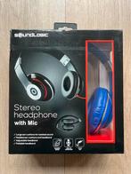 Koptelefoon Soundlogic - blauw - nieuw in de verpakking, Ophalen, Nieuw, Over oor (circumaural), Overige merken