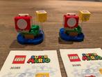 Lego Mario set paddenstoel 2x, monster, vogel en haai, Kinderen en Baby's, Speelgoed | Duplo en Lego, Complete set, Lego, Zo goed als nieuw