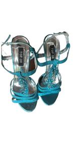 Shine bright met deze blauwe glitter heels! mt 37, Overige kleuren, Top or, Ophalen of Verzenden, Zo goed als nieuw