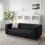 Ikea Klippan 2-zitsbank, zwart, Huis en Inrichting, Banken | Bankstellen, Ophalen, 150 tot 200 cm, Tweepersoons, 75 tot 100 cm