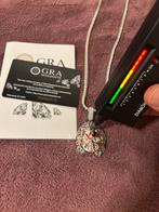 Silver 925 moissanite CHUCKY pendant/ ketting, Ophalen of Verzenden, Nieuw, Zilver