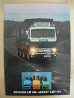 Scania LB141 LBS141 LBT141 Brochure 1980 – LB LBS LBT 141 V8, Ophalen, Zo goed als nieuw, Overige merken, Scania