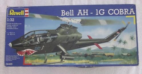 Revell Bell AH-1G Cobra schaal 1:32 ongebouwd 1991., Hobby en Vrije tijd, Modelbouw | Vliegtuigen en Helikopters, Zo goed als nieuw
