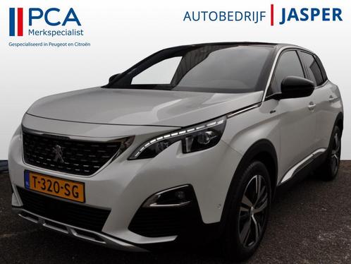 Peugeot 3008 1.6 turbo GT Line Autom LED Navi pdc v+a keyles, Auto's, Peugeot, Bedrijf, ABS, Achteruitrijcamera, Airbags, Airconditioning