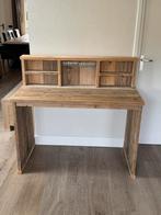 Steigerhout bureau, Huis en Inrichting, Bureaus, Ophalen, Zo goed als nieuw