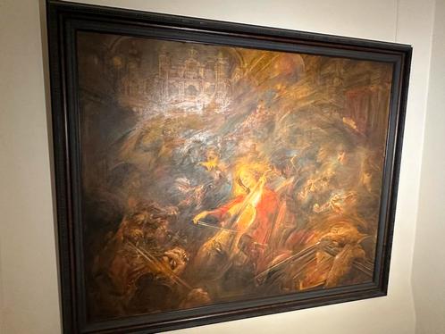 Jan Asselbergs Celliste in strijkorkest, Antiek en Kunst, Kunst | Schilderijen | Klassiek, Ophalen