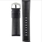 Hirsch Performance waterproof Tiger L horlogeband 24mm, Ophalen of Verzenden, Nieuw