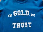 In  GOLD we Trust sweater, Kinderen en Baby's, Kinderkleding | Maat 164, Ophalen of Verzenden, Zo goed als nieuw, Trui of Vest