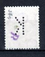 NEDERLAND : 1953 : Perfin &@  K  @& on Y.612A., Ophalen of Verzenden, Na 1940, Gestempeld
