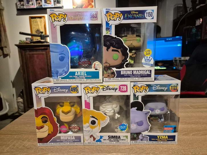 Disney Funko Pop, Verzamelen, Poppetjes en Figuurtjes, Zo goed als nieuw, Ophalen