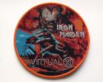 Iron Maiden prachtige Virtual XI circle patch 10  limited, Verzenden, Nieuw, Kleding