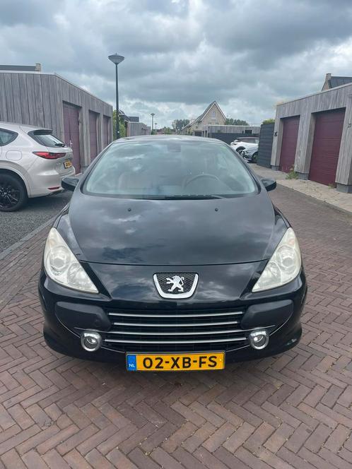 Peugeot 307 1.6 16V CC 2007 Zwart, Auto's, Peugeot, Particulier, ABS, Airbags, Airconditioning, Alarm, Boordcomputer, Centrale vergrendeling
