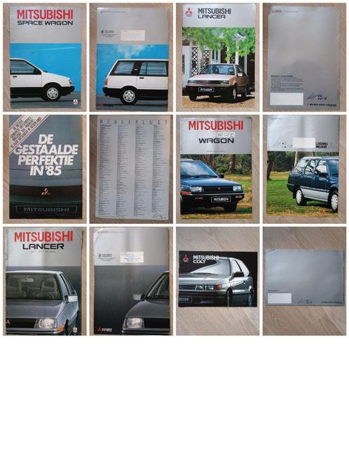 Diverse Mitsubishi brochures, Boeken, Auto's | Folders en Tijdschriften, Gelezen, Mitsubishi, Ophalen of Verzenden