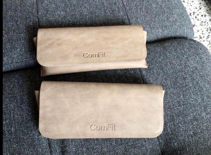 2 Brillenkokers💥Suedine per stuk €4,50, Sieraden, Tassen en Uiterlijk, Zonnebrillen en Brillen | Dames, Nieuw, Overige merken