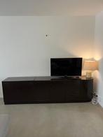 Houten Pastoe wandkast / tv meubel, Ophalen, 250 tot 300 cm, Gebruikt, Minder dan 100 cm