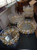 6 vintage glazen schalen., Ophalen of Verzenden