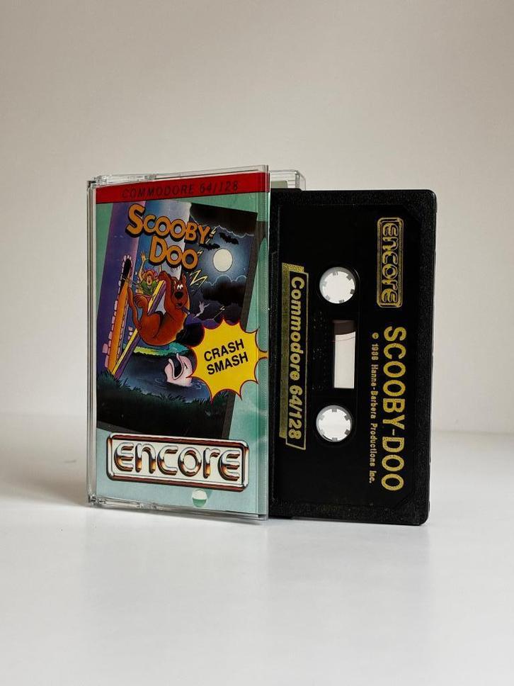 Scooby Doo (1989) C64 Cassette GETEST, Computers en Software, Vintage Computers, Ophalen of Verzenden