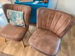 Retro fauteuils 2, Huis en Inrichting, Fauteuils, Hout, Gebruikt, 75 tot 100 cm, 50 tot 75 cm