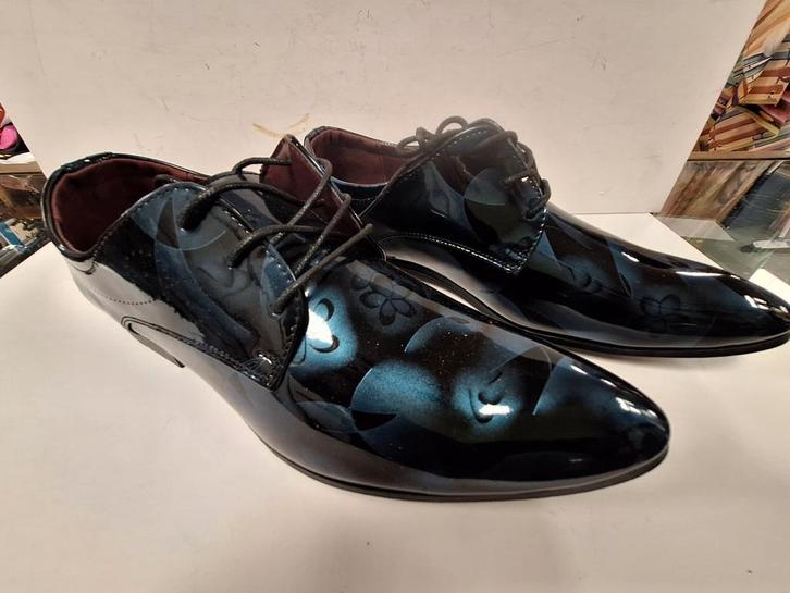 Nieuwe lakschoenen maat 46, Kleding | Heren, Schoenen, Zo goed als nieuw, Zwart, Ophalen of Verzenden