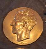 Vergulde Penning Koning Philippe België - 195g puur zilver., Postzegels en Munten, Ophalen of Verzenden, Zilver