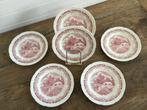 Boerenhoeve Rood Maastricht ( Ontbijt bord ), Antiek en Kunst, Antiek | Servies los, Ophalen of Verzenden