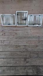 Raampjes 3stuks maten:B.=44.5/H=34.5cm Thermopane Glas, Doe-het-zelf en Verbouw, Glas en Ramen, Ophalen of Verzenden, Minder dan 80 cm