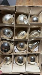 oude kerstballen deuk mastappel kerstklokje glas vintage, Diversen, Kerst, Ophalen of Verzenden, Zo goed als nieuw