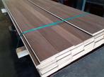 Partij 68 stuks  / 16.95m2 Wengé vloerdelen 16x115mm - Uniek, Ophalen of Verzenden, Planken, Hardhout