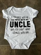 Romper met tekst, Ophalen of Verzenden, Nieuw, Jongetje of Meisje, Overige typen