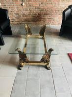 Glazen salontafel, 100 tot 150 cm, Minder dan 50 cm, Rechthoekig, 50 tot 100 cm